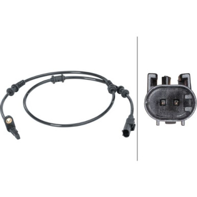 HELLA Sensor, Raddrehzahl 6PU 012 679-871