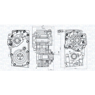 MAGNETI MARELLI Ölpumpe 351516000135 MAGNETI MARELLI Ölpumpe 351516000135