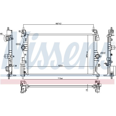 Wasserkühler PKW 630783