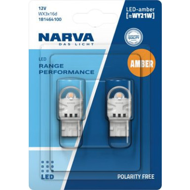 NARVA Glühlampe, Blinkleuchte 181464100 Range Performance LED-SI