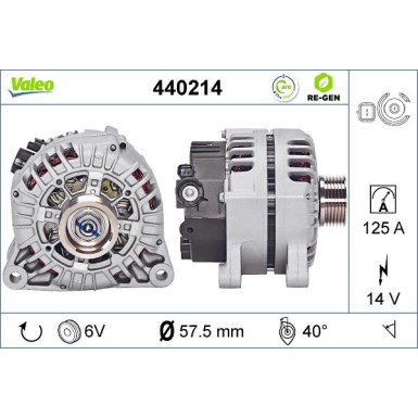 VALEO Generator 200231 VALEO RE-GEN AT VALEO Generator 200231 VALEO RE-GEN AT