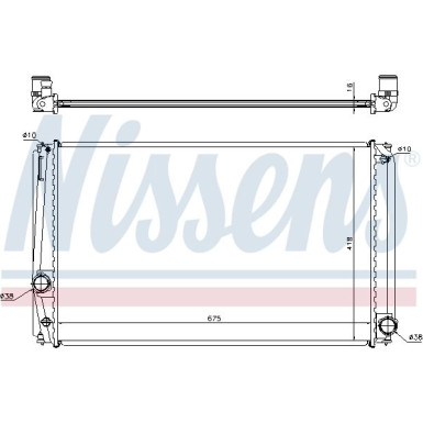 Wasserkühler PKW TOYOTA Rav-4 06 FIRST FIT 64678A