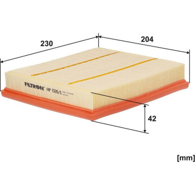 FILTRON Luftfilter AP 026/1 FILTRON Luftfilter AP 026/1