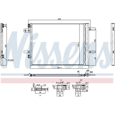 Kondensator PKW Toyota Proace 16 FIRST FIT 941253 Kondensator PKW Toyota Proace 16 FIRST FIT 941253