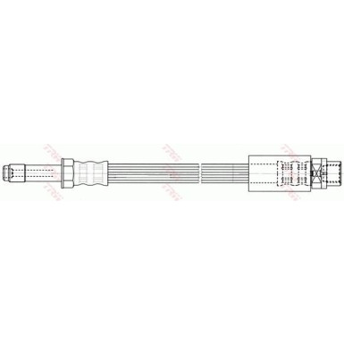 PHB415 Bremsschlauch HA BMW