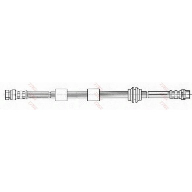 Bremsschlauch VA li/re FORD,SEAT,VW 95 PHB440