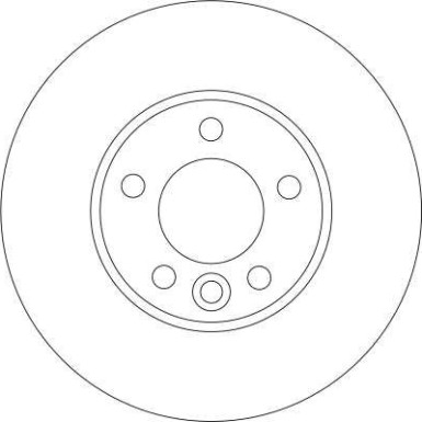 Bremsscheibe Vw P. T5 03 DF4308S