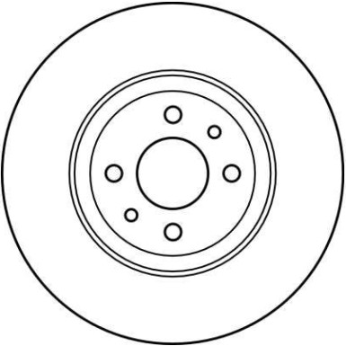 Bremsscheibe Fiat P. Stilo/Mare ( Brembo ) DF2566 Bremsscheibe Fiat P. Stilo/Mare ( Brembo ) DF2566