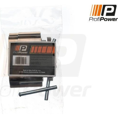 PROFIPOWER Zubehörsatz, Scheibenbremsbelag 9B1022