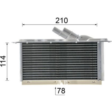Ladeluftkühler CI 403 000P Ladeluftkühler CI 403 000P