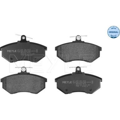 Bremsbelagsatz Vw P. A80/100 82-9 Ohne Sensor MEYLE-ORIGINAL: True to OE 025 206 6919 Bremsbelagsatz Vw P. A80/100 82-9 Ohne Sensor MEYLE-ORIGINAL: True to OE 025 206 6919