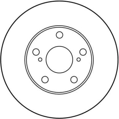Bremsscheibe Toyota P. Avensis DF1431 Bremsscheibe Toyota P. Avensis DF1431