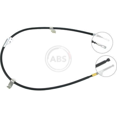 A.B.S. Handbremsseil Seilzug Festellbremse K15077 A.B.S. Handbremsseil Seilzug Festellbremse K15077