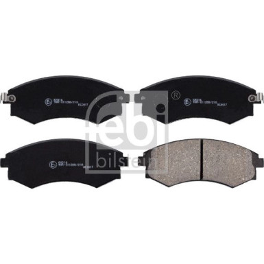 FEBI BILSTEIN Bremsbeläge 170253 FEBI BILSTEIN Bremsbeläge 170253