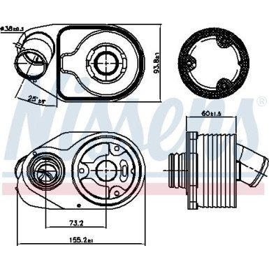 Ölkühler PKW 90888 Ölkühler PKW 90888