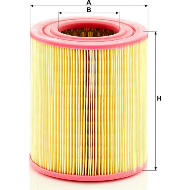 Mann & Hummel Luftfilter PKW AUDI A6 2,0TDI,TFSI 04 C 16 118