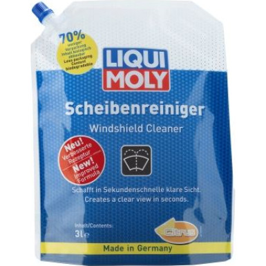 Liqui Moly Scheibenreiniger Citrus 3 l 21705 3 l, Beutel Kunststoff Liqui Moly Scheibenreiniger Citrus 3 l 21705 3 l, Beutel Kunststoff
