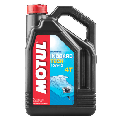 Motul Marine Inboard 4T 10W-40 5 Liter INBOARD TECH 10W-40 4T 106419