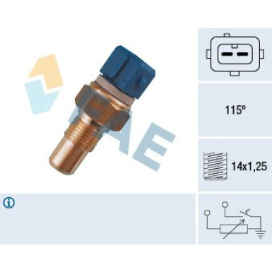 FAE Sensor, Kühlmitteltemperatur 34110 FAE Sensor, Kühlmitteltemperatur 34110