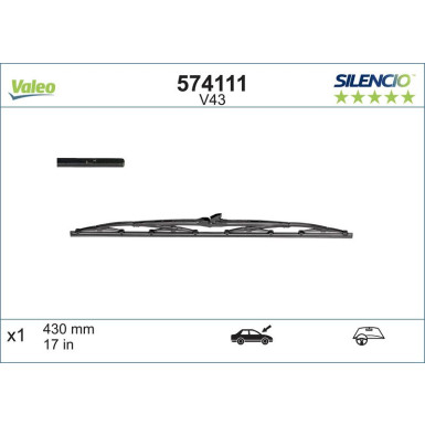 Valeo Silencio Standard 574111 Valeo Silencio Standard 574111