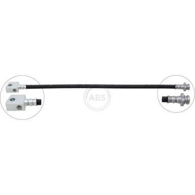A.B.S. Bremsschlauch SL5025