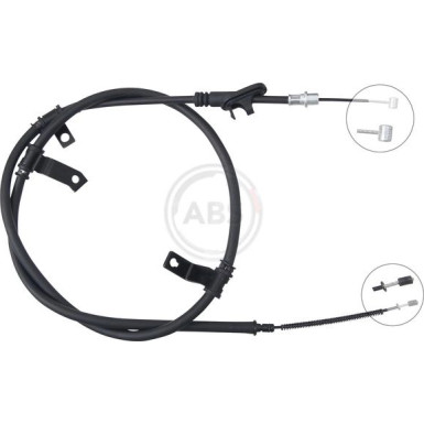 A.B.S. Handbremsseil Seilzug Festellbremse K17487 A.B.S. Handbremsseil Seilzug Festellbremse K17487