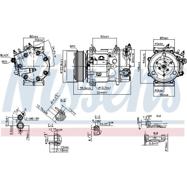 Kompressor PKW Citroen Berlingo 08 FIRST FIT 890744 Kompressor PKW Citroen Berlingo 08 FIRST FIT 890744