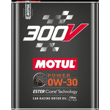 Motul 300V Power 0W-30 2 Liter 300V POWER 0W-30 110856