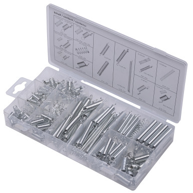 SW-Stahl Federnsortiment 200 tlg 5,5 - 9 mm lang S8047