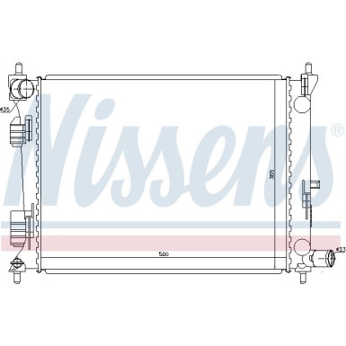 Wasserkühler PKW 66756