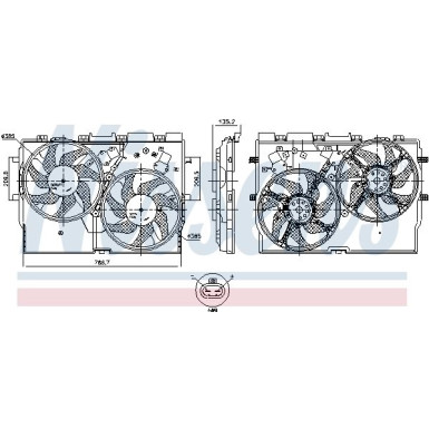 Kühlerlüfter PKW 850005 Kühlerlüfter PKW 850005