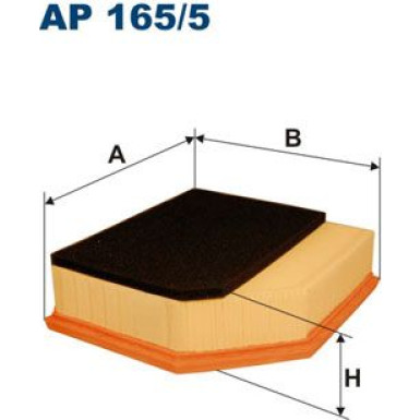 FILTRON Luftfilter AP 165/5