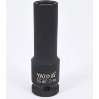 Kraft-Steckschlüssel Lang 12 mm 1/2 YT-1032