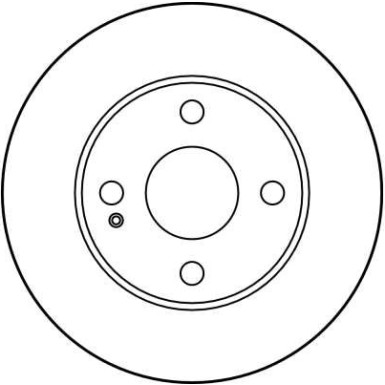 Bremsscheibe Mazda S. 323 DF2719 Bremsscheibe Mazda S. 323 DF2719