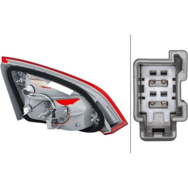 HECKLEUCHTE HELLA FORD FOCUS KOMBI 10-20 2NR 354 828-101