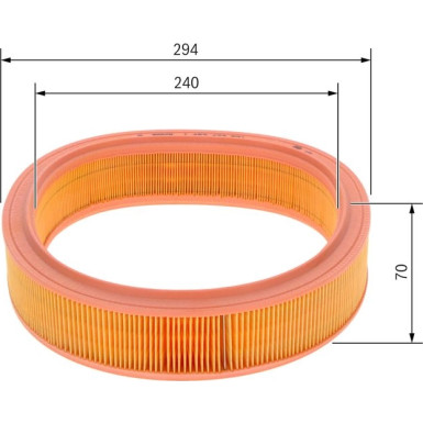 Luftfilter 1457433521 Luftfilter 1457433521