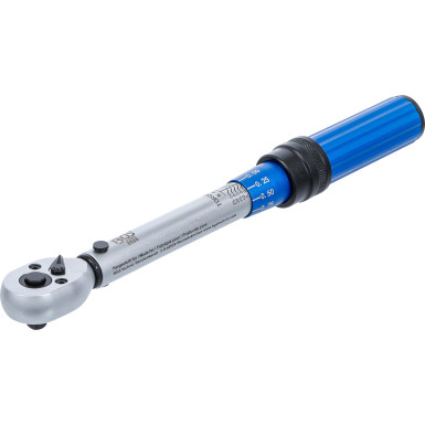 BGS Drehmomentschlüssel Abtrieb Außenvierkant 6,3 mm (1/4 ) 5 - 25 Nm 2825