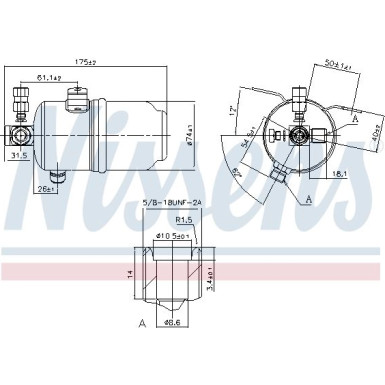 Trockner PKW MERCEDES SLK 96-00 95234