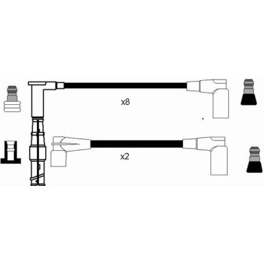 Zündleitungssatz 0747
