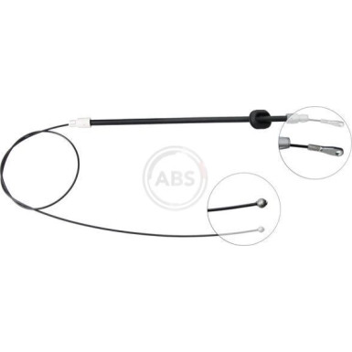 A.B.S. Handbremsseil Seilzug Festellbremse K13291
