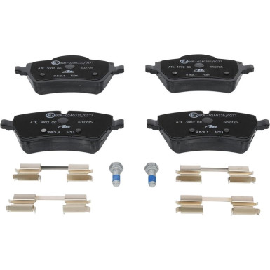 Bremsbelagsatz Mini P. Cooper/One 1,6-2,0 03-16 13.0460-2725.2