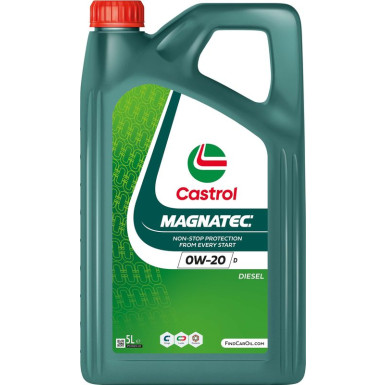 Castrol Magnatec Diesel 0W-20 5 Liter Castrol MAGNATEC 0W-20 D 15F5E4