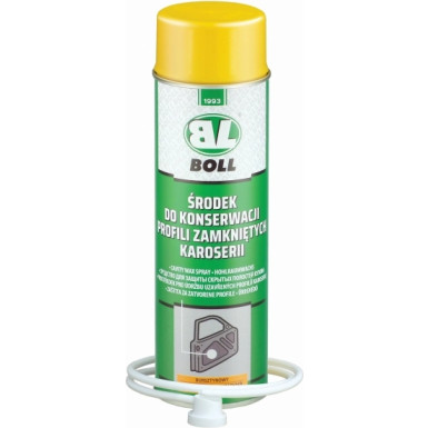 Boll Mittel für Wartung von geschlossenen Profilen der Karosserie bernstein Spray 500ml 001010 Boll Mittel für Wartung von geschlossenen Profilen der Karosserie bernstein Spray 500ml 001010