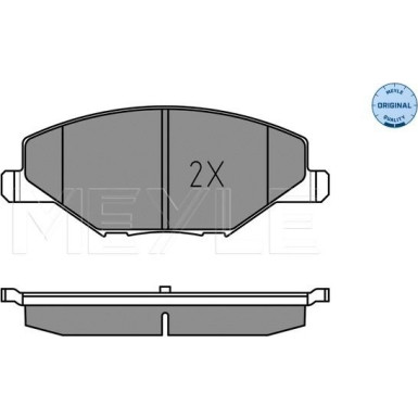Bremsbelagsatz Skoda P. Fabia 1,2-1,6 07-14 252568118 Bremsbelagsatz Skoda P. Fabia 1,2-1,6 07-14 252568118