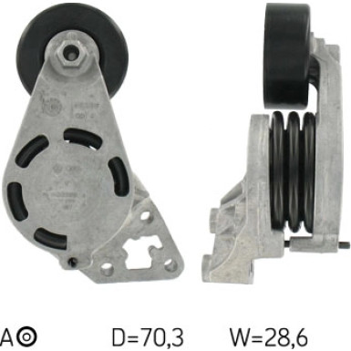 Spannrolle Multi-V VKM 31035