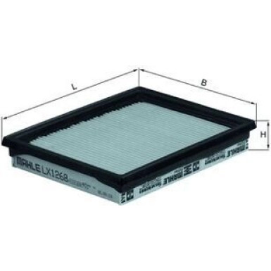 MAHLE Luftfilter LX 1268