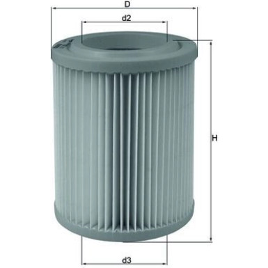 MAHLE Luftfilter LX 1768