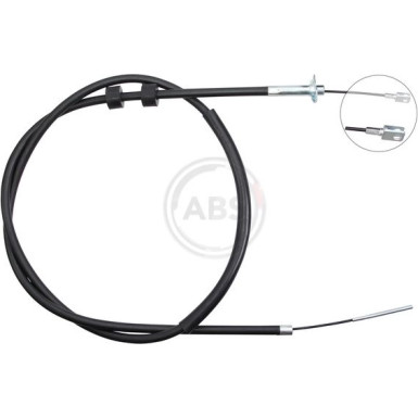 A.B.S. Handbremsseil Seilzug Festellbremse K12050 A.B.S. Handbremsseil Seilzug Festellbremse K12050