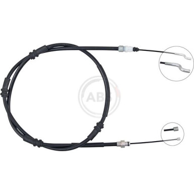 A.B.S. Handbremsseil Seilzug Festellbremse K16016 A.B.S. Handbremsseil Seilzug Festellbremse K16016