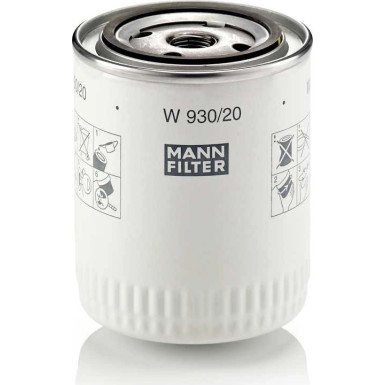 Mann & Hummel Ölfilter PKW W 930/20 Mann & Hummel Ölfilter PKW W 930/20